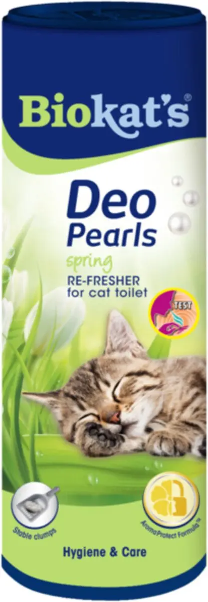 Biokat's Deo Pearls Spring Kattenbakvulling - 4,2 kg (6x700g)