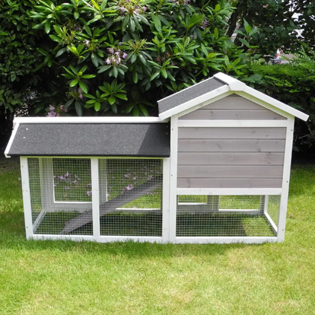 Kerbl Avoriaz Konijnenhok 2-Verdiepingen - 147x53x85cm
