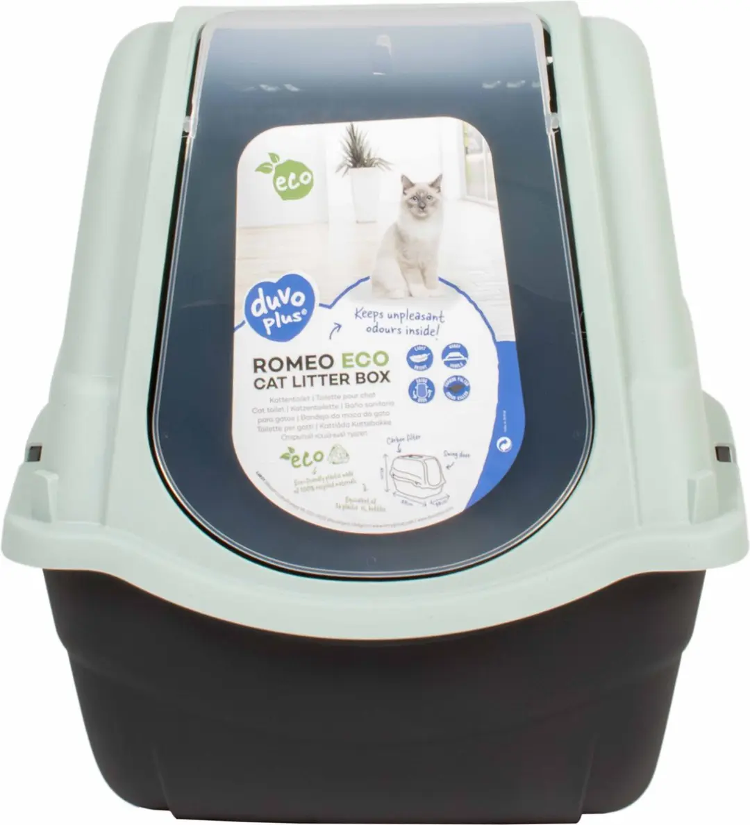 Duvo Romeo ECO Kattentoilet 57x39x41cm