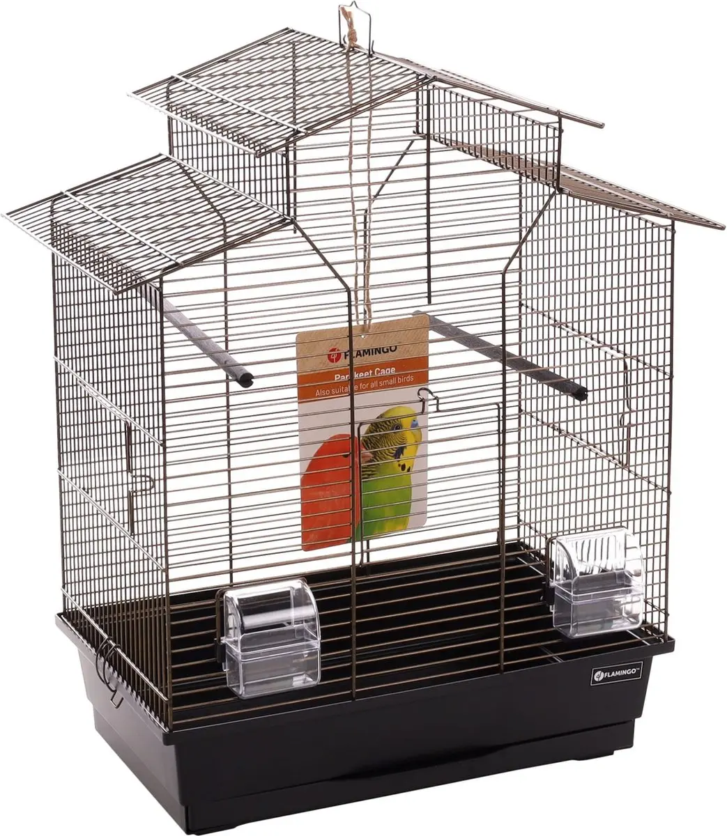 Flamingo Parkietenkooi Numfor 1 Stuks - Brons/Zwart