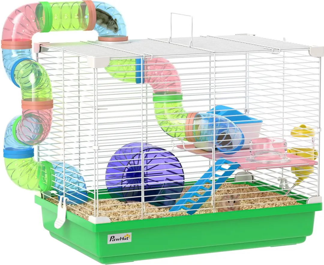 Pawhut Hamsterkooi Groen