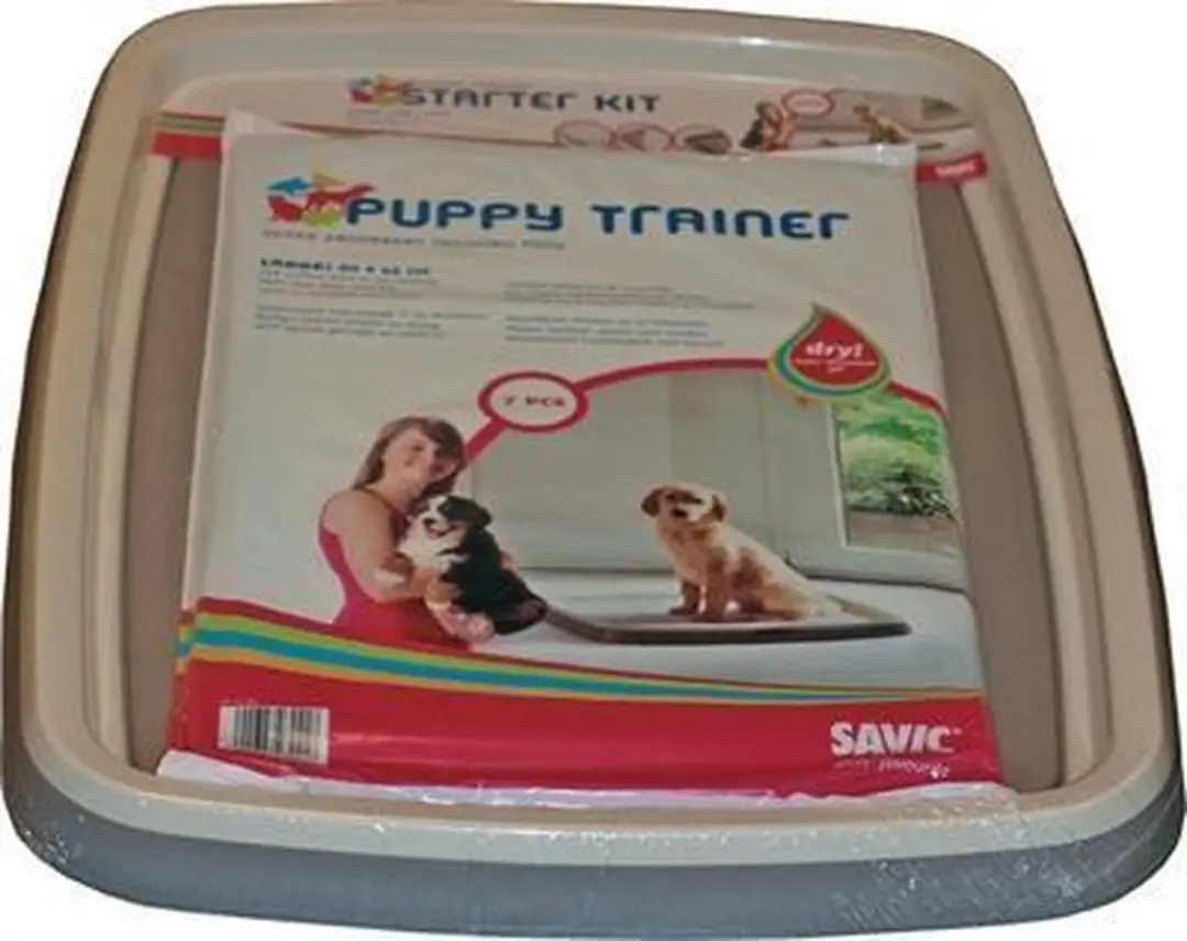 Savic Puppy Trainer Starterkit Medium - 450x300mm - Grijs