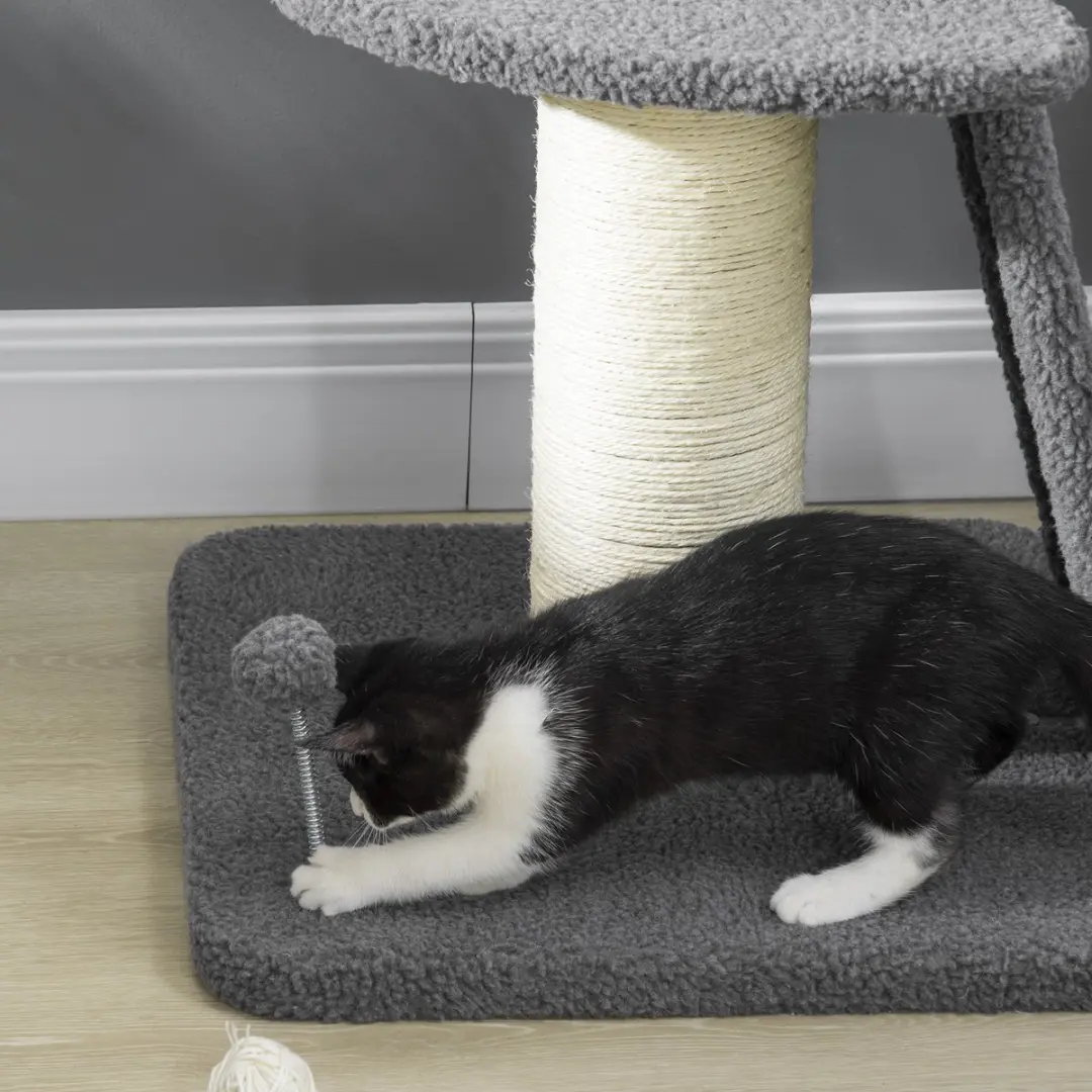 Pawhut Krabpaal D30-552V00 - 2 Niveau's - Ø13.5cm