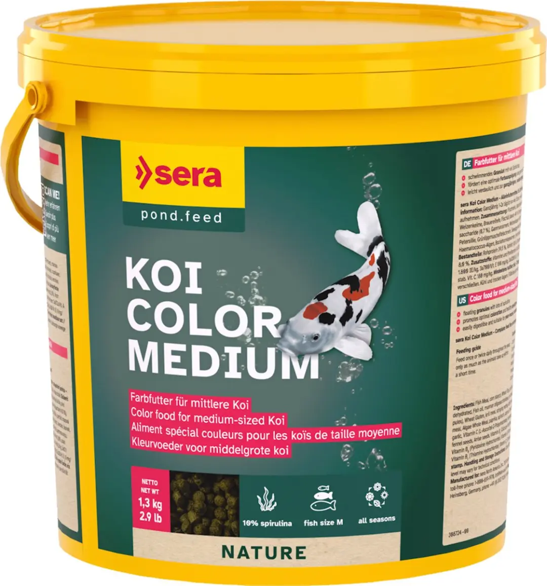 Sera Koi Color Medium 3.800ml