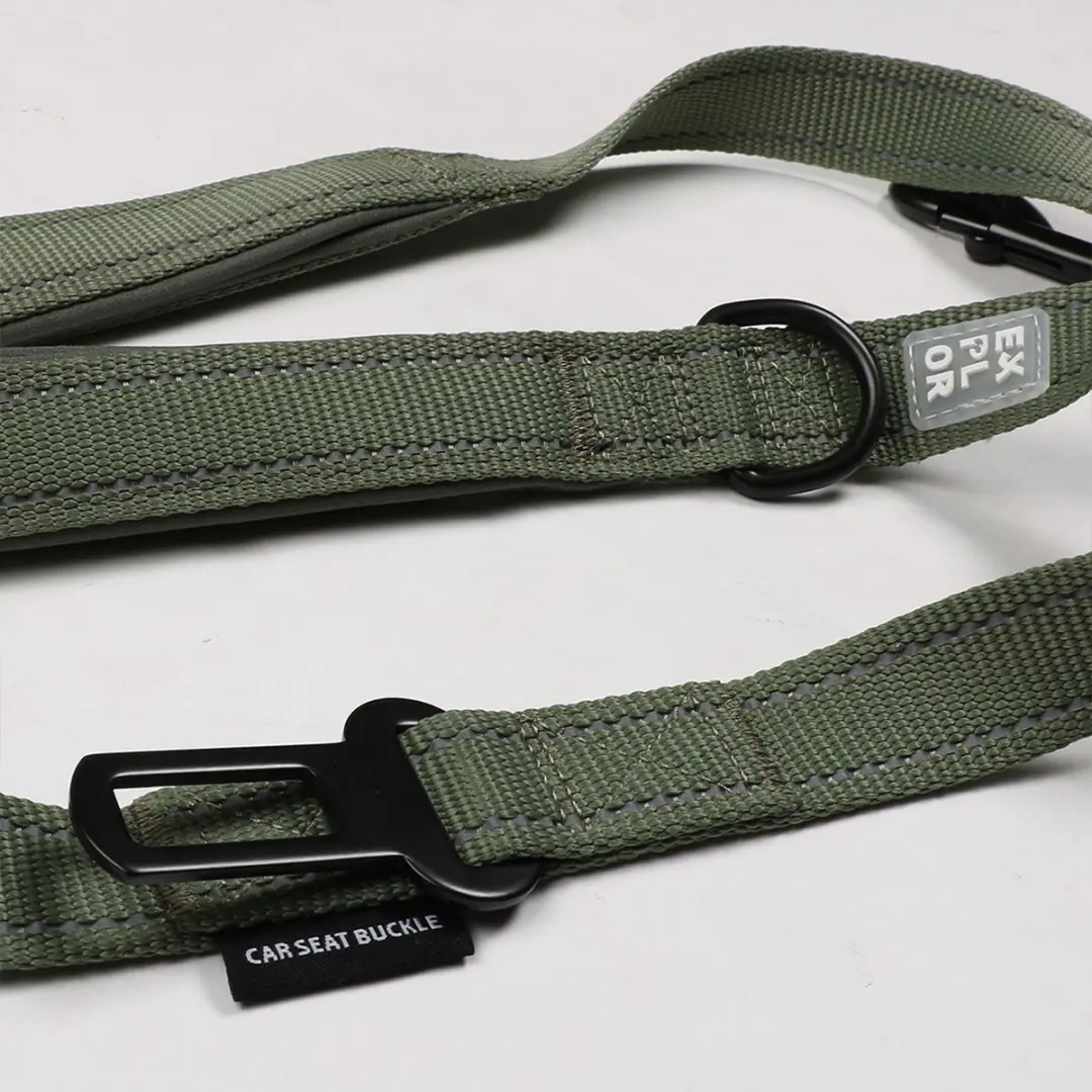 Duvo Ultimate Fit Leiband Classic Undercover Green 25mm