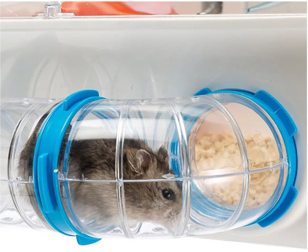 Ferplast Combi 1 Hamsterkooi Wit - 40,5x29,5x22,5cm