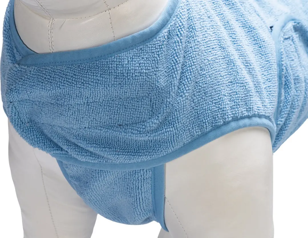 Beeztees Aras - Hondenbadjas - Blauw - 56 cm