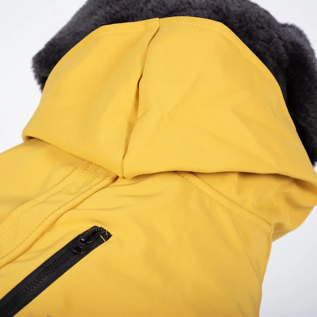 DuvoPlus Hondenjas Parka XS - 30cm Geel