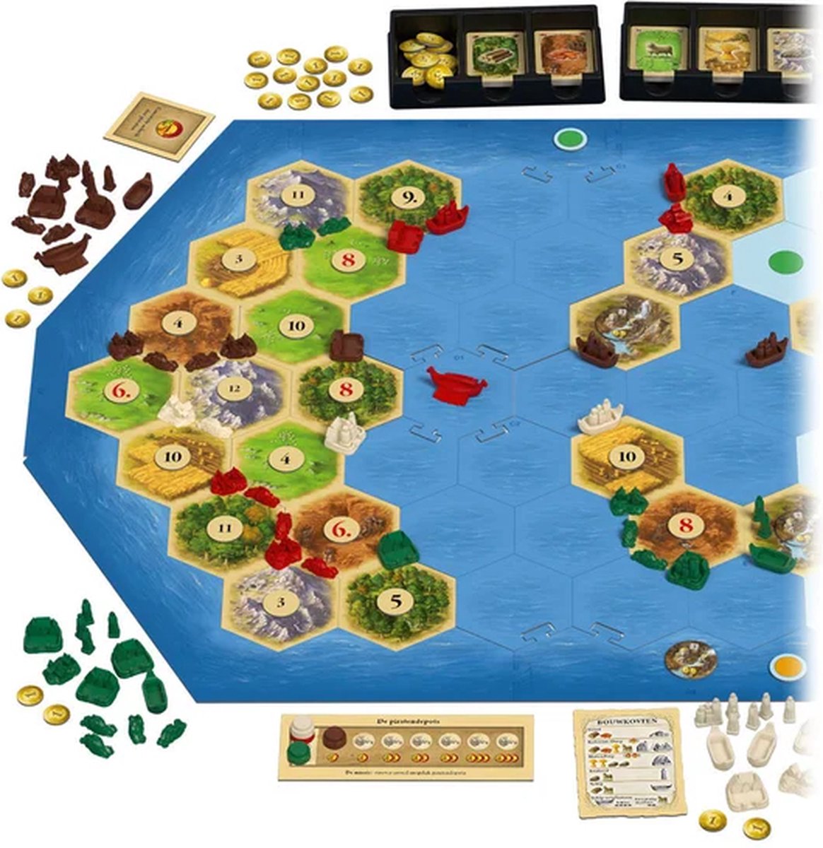 999 Games - Catan: Uitbreiding Piraten & Ontdekkers 5/6 spelers - Bordspel