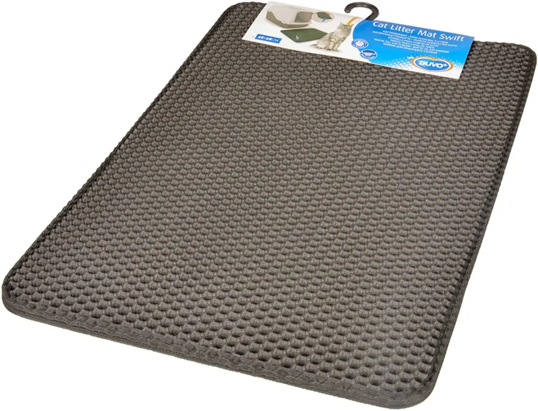 Duvo Swift Kattenbakmat Zwart 45x65cm