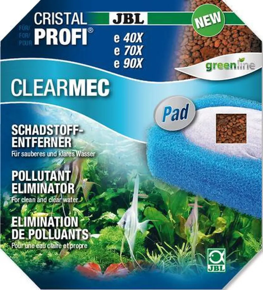 JBL CristalProfi Clearmac e4/7/900/1,2 Filterset - 2 Stuks