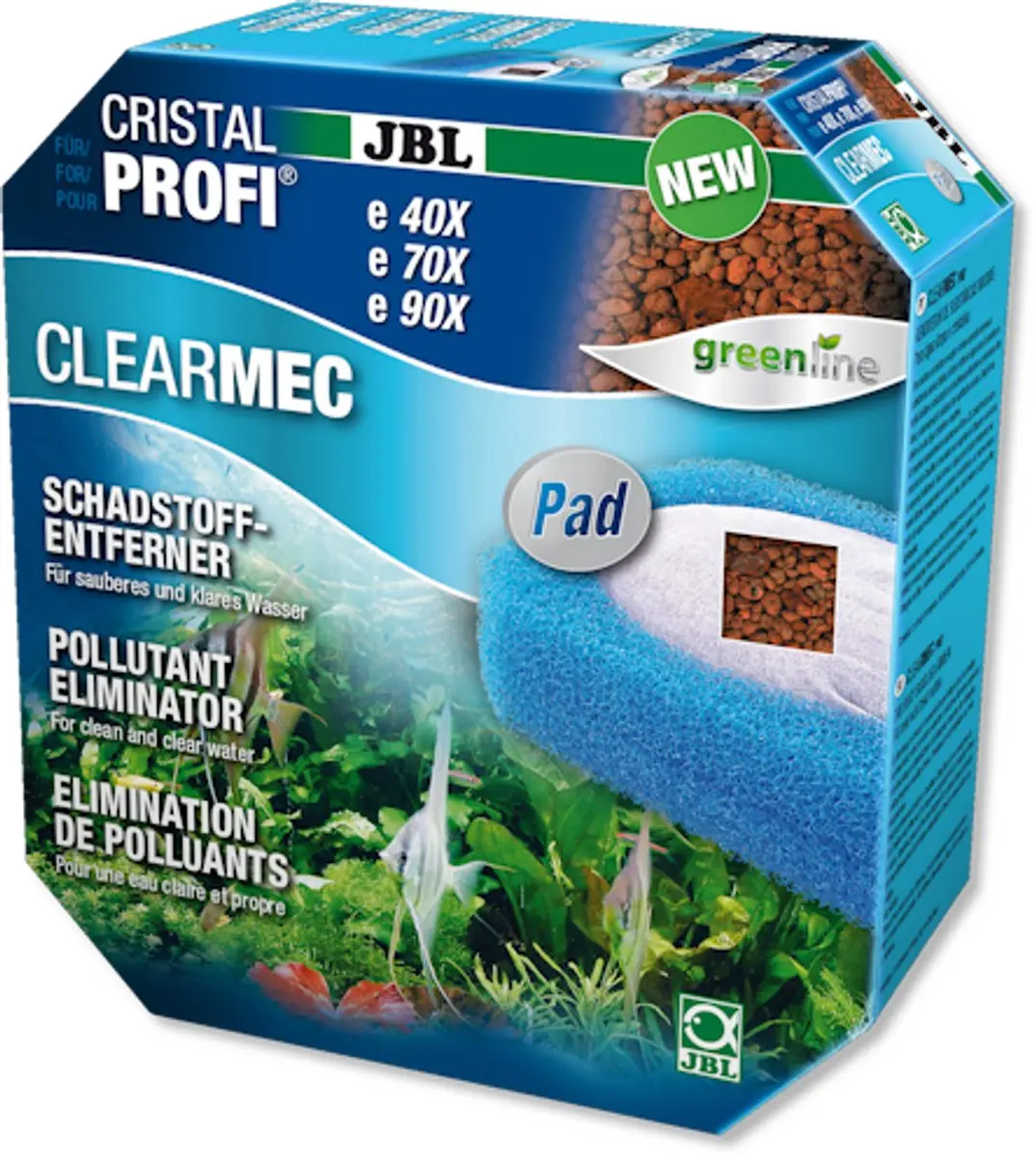 JBL CristalProfi Clearmac e4/7/900/1,2 Filterset