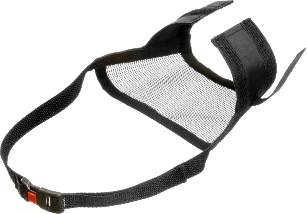 Flamingo Teddie Muilband Honden - Zwart - M