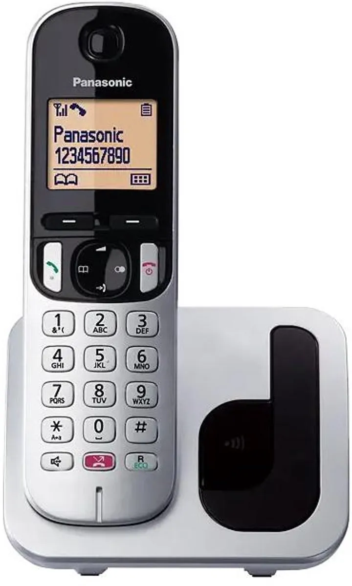 Panasonic KX-TGC250JTS DECT Telefoon - Zwart/Zilver - afbeelding 2 van 2