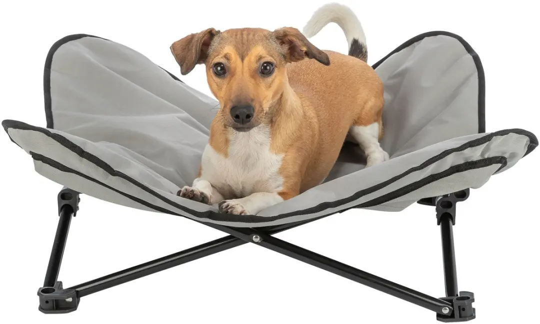 Trixie Stretcher Voor Hond 88x88x32cm - Donkergrijs/Zwart - afbeelding 6 van 6