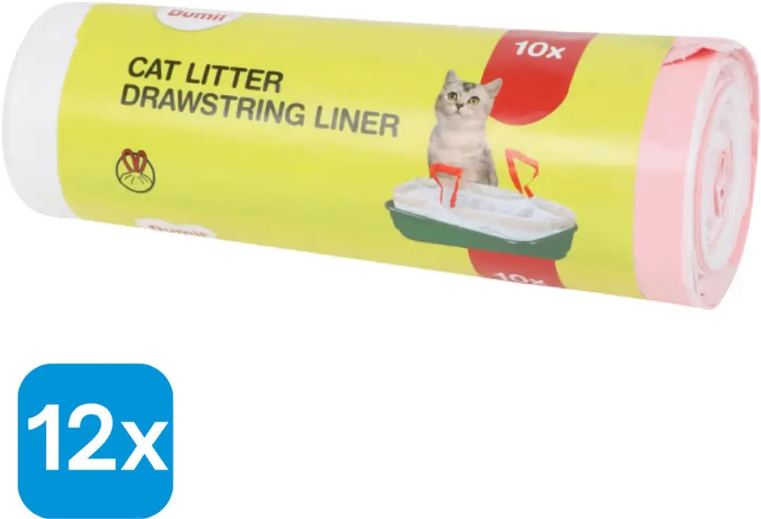 Dumil Kattenbakzakken 120 Stuks