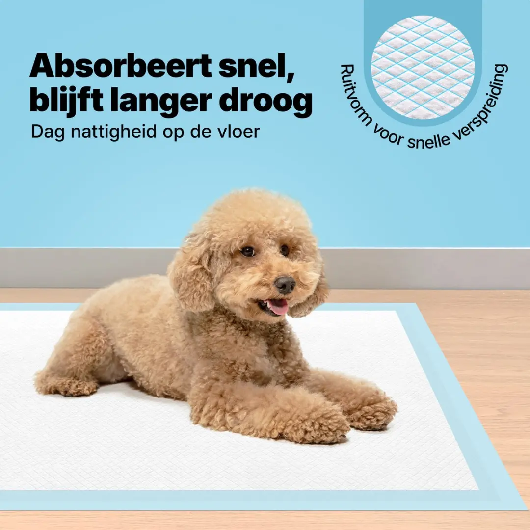 Jake and Jacky Puppy Training Pads 60x90cm - 120 Stuks