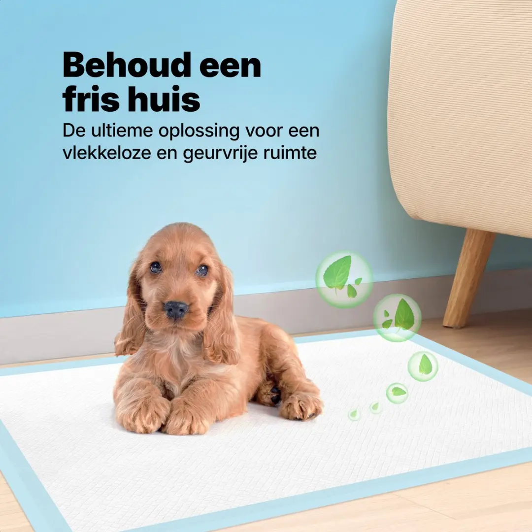 Jake and Jacky Puppy Training Pads 60x90cm - 120 Stuks - afbeelding 6 van 6
