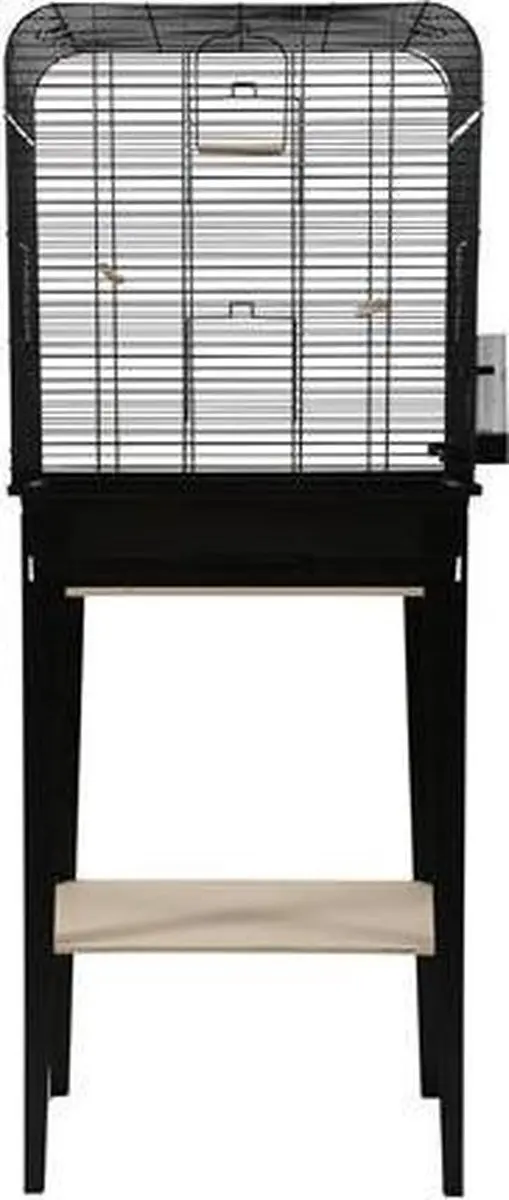 Zolux Chic Loft Vogelkooi 124cm - Hangend - Zwart
