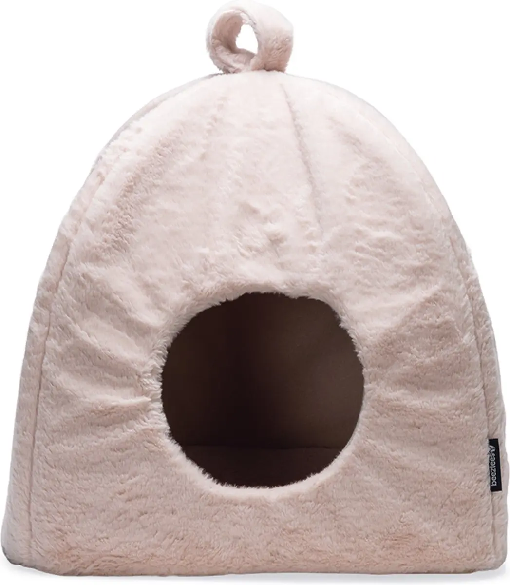 Beeztees Moza Kattenhuis Roze 40x40x40cm