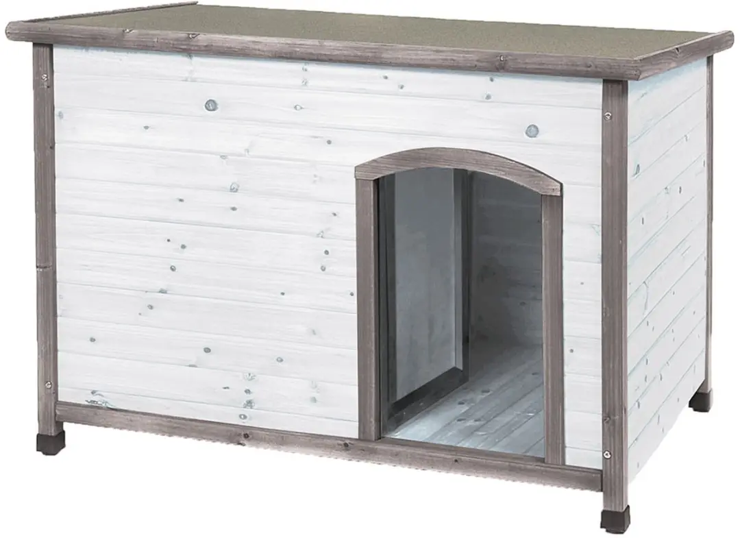 Duvo+ Balto 3 Hondenhok - 116x76x82cm - Grijs/Wit