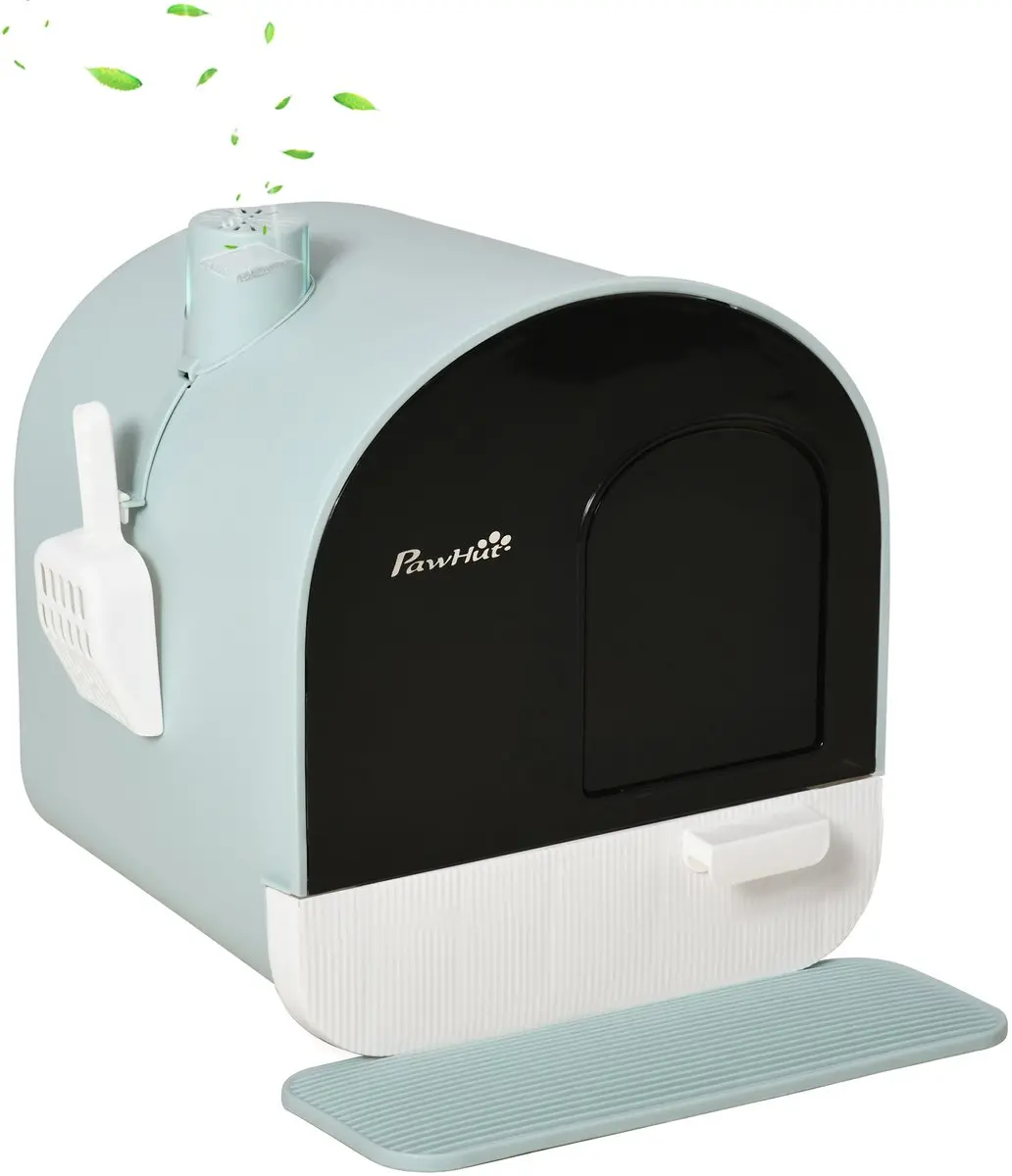 Pawhut Kattenbak D31-050 met Houten Pootjes