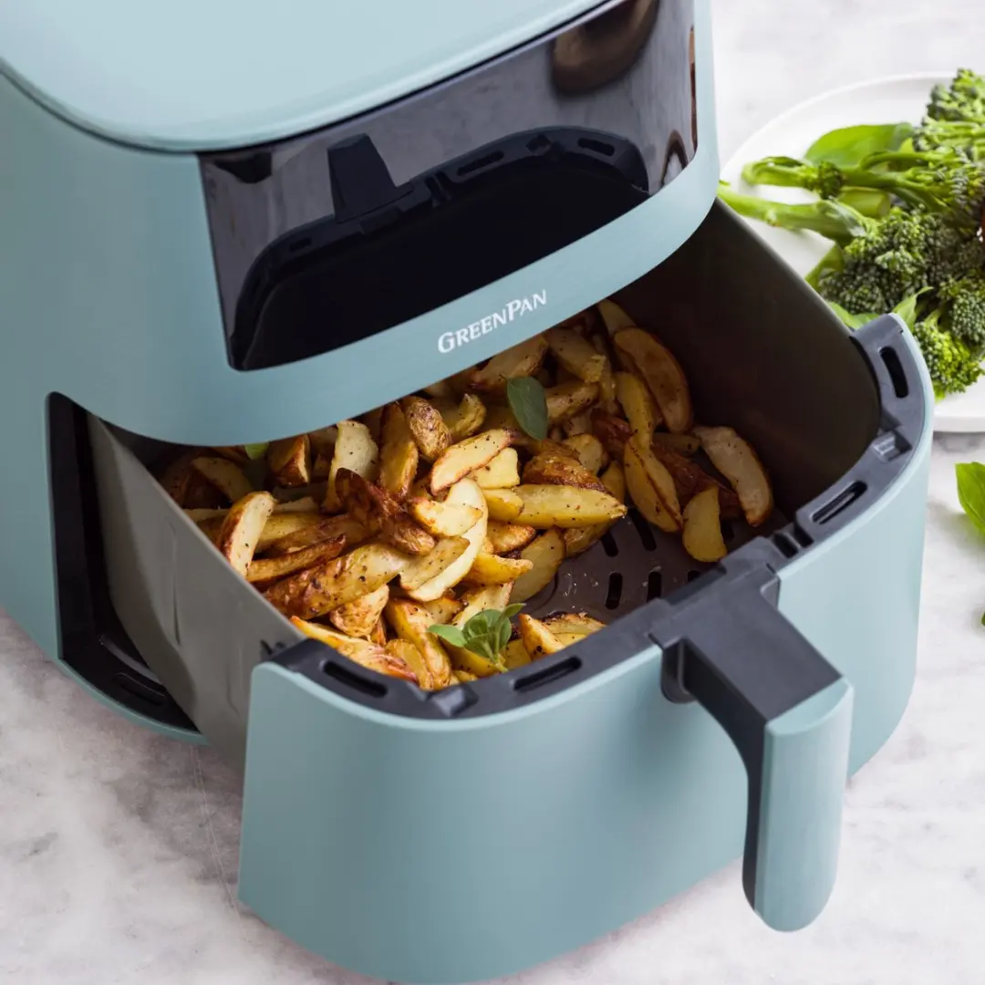 GreenPan Bistro XXL Airfryer 7,2L - 1650W - Smokey Blue