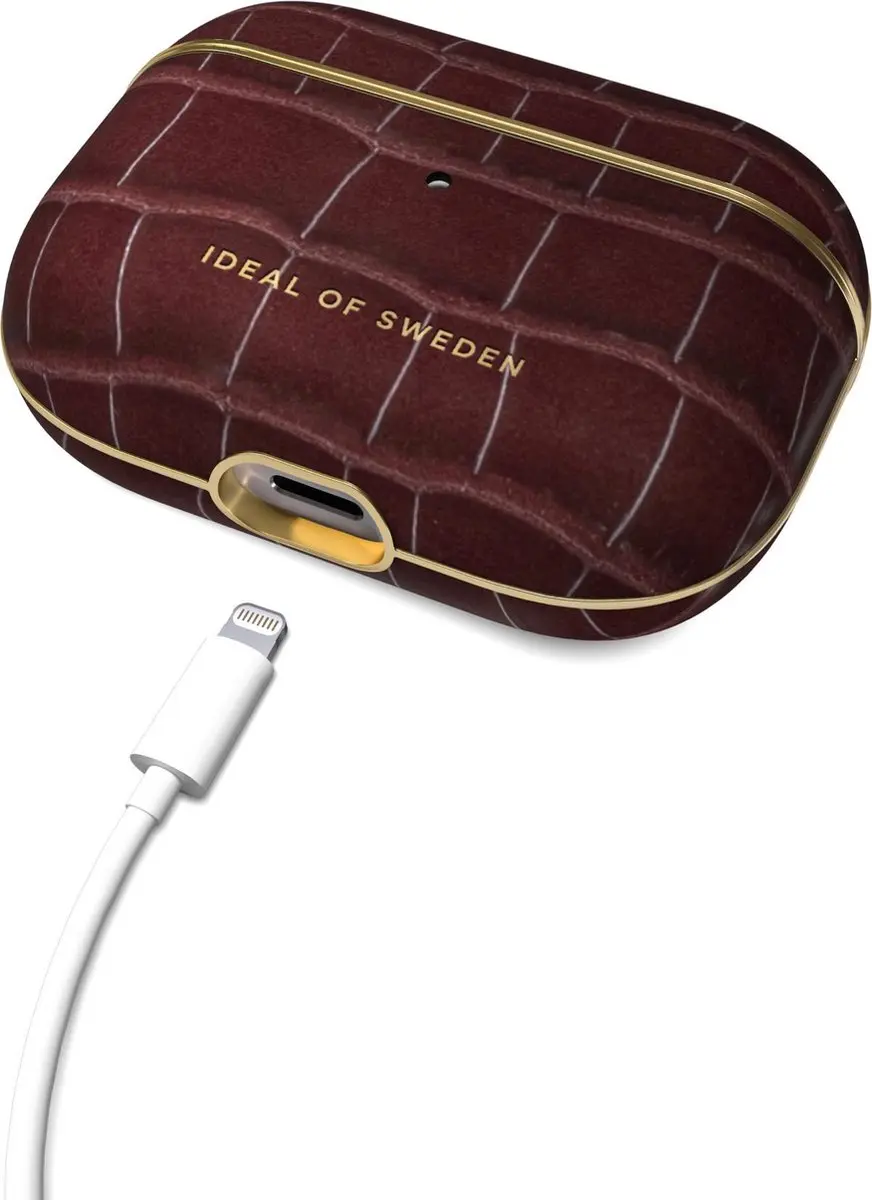 iDeal of Sweden AirPods Case PU Pro Scarlet Croco
