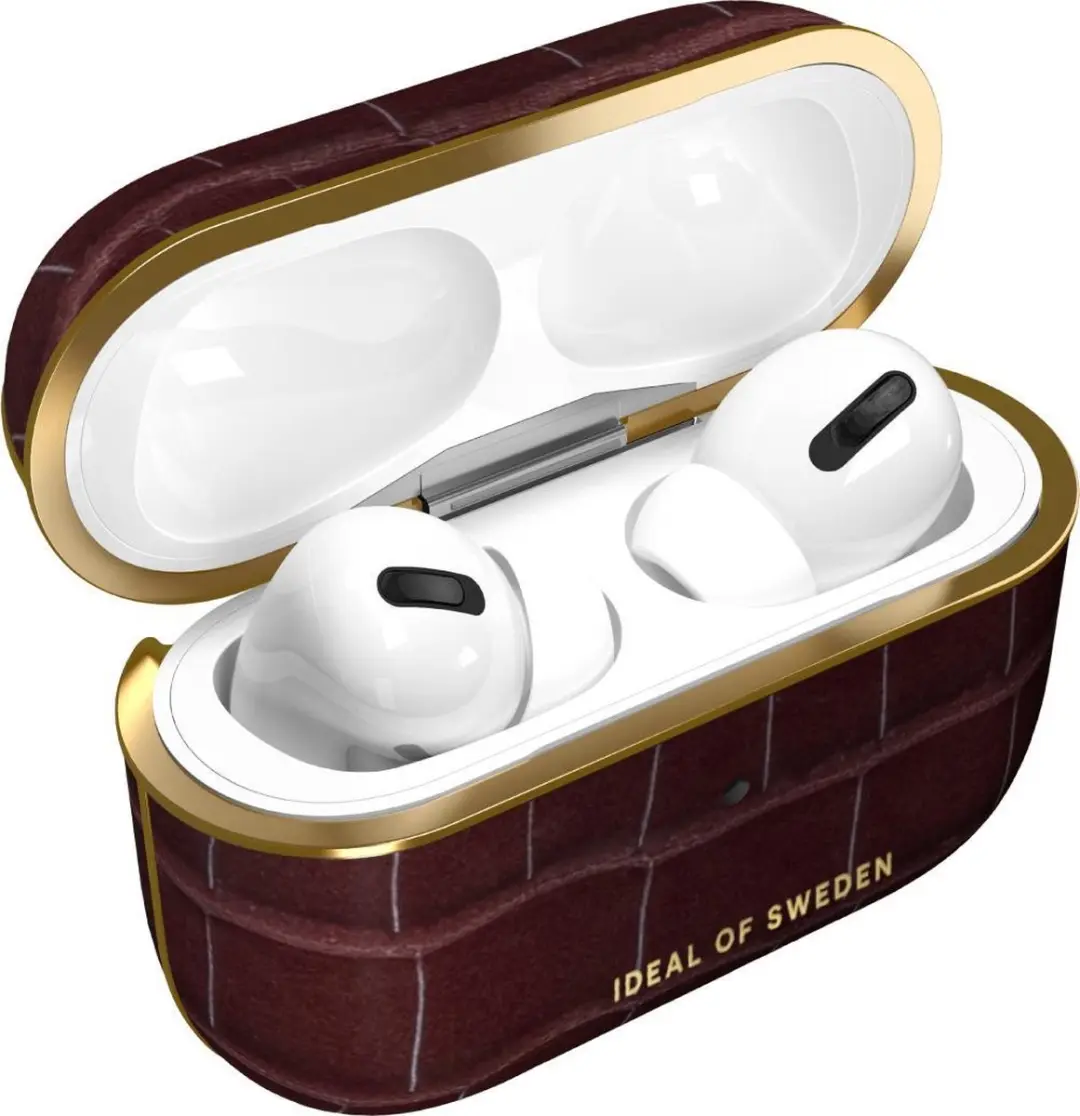 iDeal of Sweden AirPods Case PU Pro Scarlet Croco