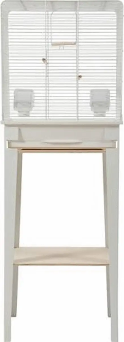 Zolux Vogelloods Chic Loft 124x44,5x28cm - Wit