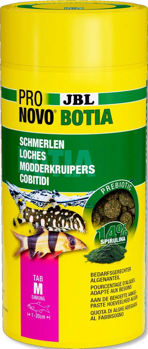 JBL ProNovo Botia Tab M Voedertabletten 1 Liter