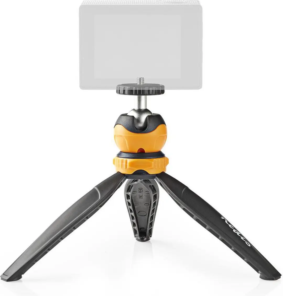 Nedis ACMT10BK Statief - 1.5kg - 11-16cm - Oranje/Zwart