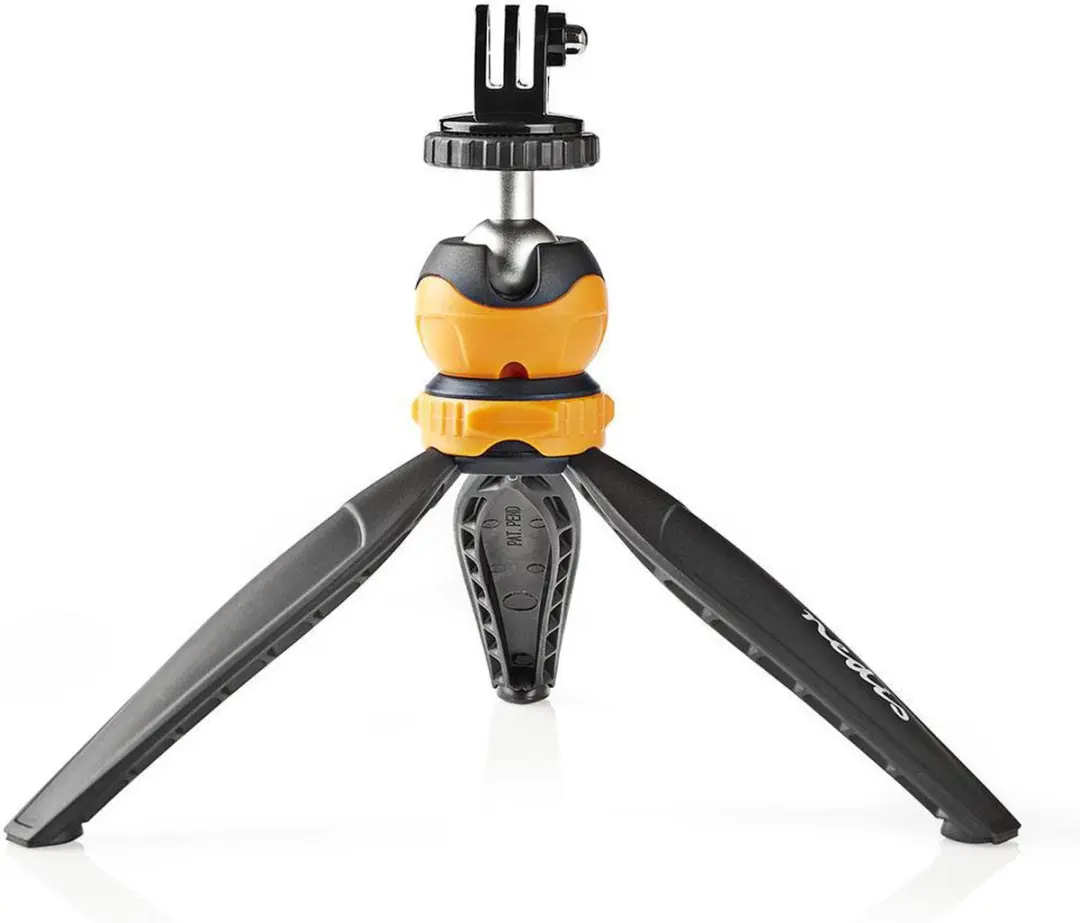 Nedis ACMT10BK Statief - 1.5kg - 11-16cm - Oranje/Zwart