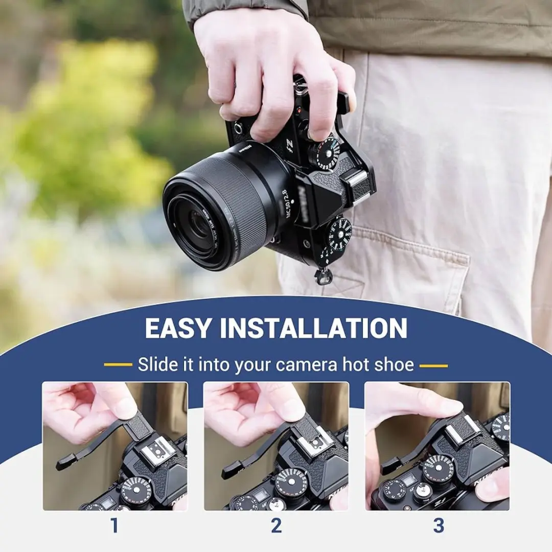 JJC Thumb Up Grip - Zwart