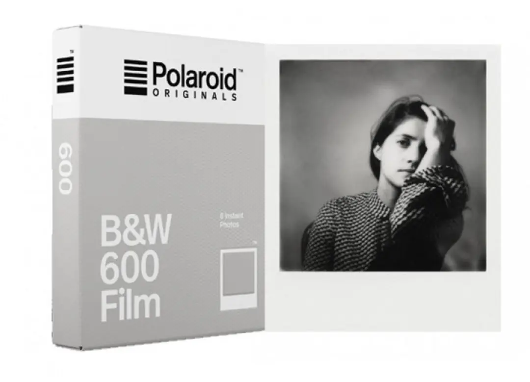 Polaroid B&W i-Type Film 8 Stuks - Wit