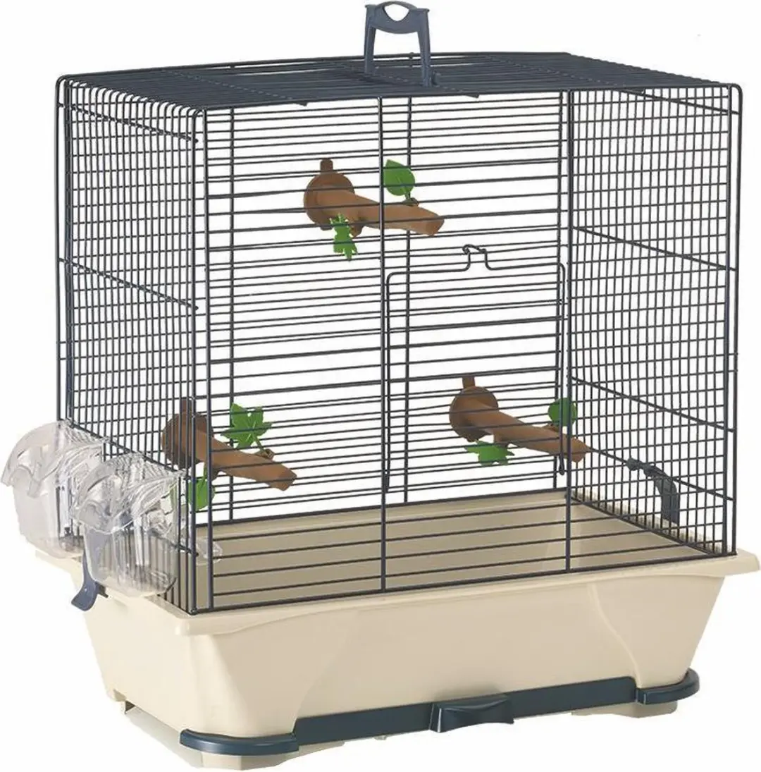 Savic Primo 30 Vogelkooi - Staand - 42x25x41cm - Blauw/Beige