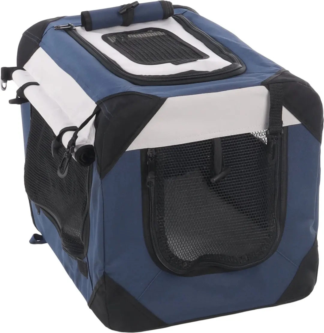 Flamingo Geronimo XS Hondenbench Blauw