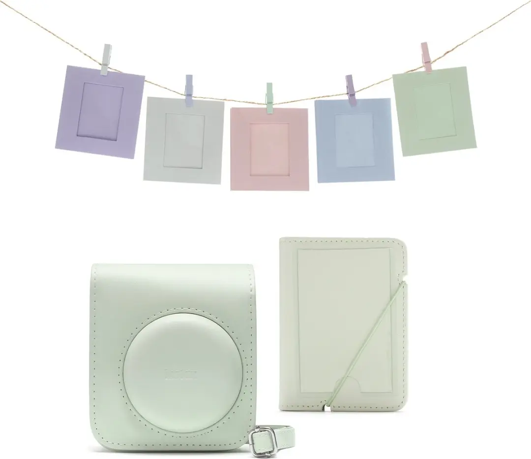 Fujifilm Instax Mini 12 Schoudertas 4177092 - S Mint Groen