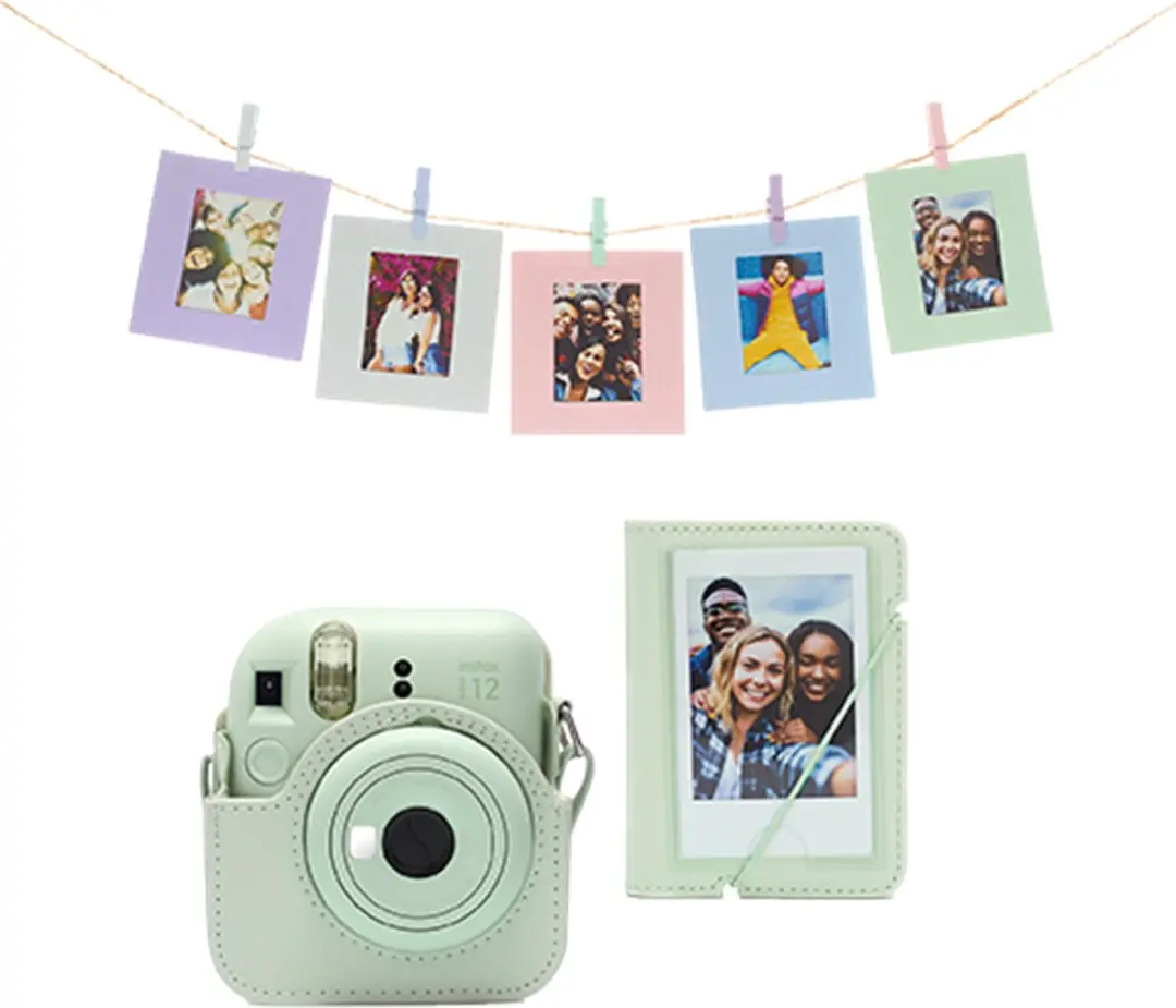 Fujifilm Instax Mini 12 Schoudertas 4177092 - S Mint Groen