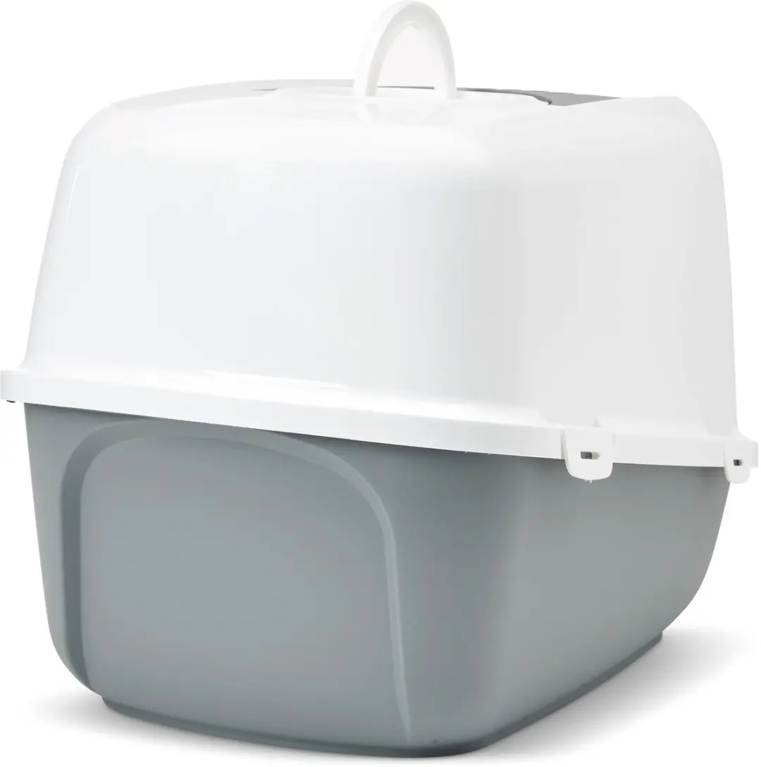 Savic Nestor Jumbo Kattenbak XL - 66,5x48,5x46,5cm - Grijs/Wit