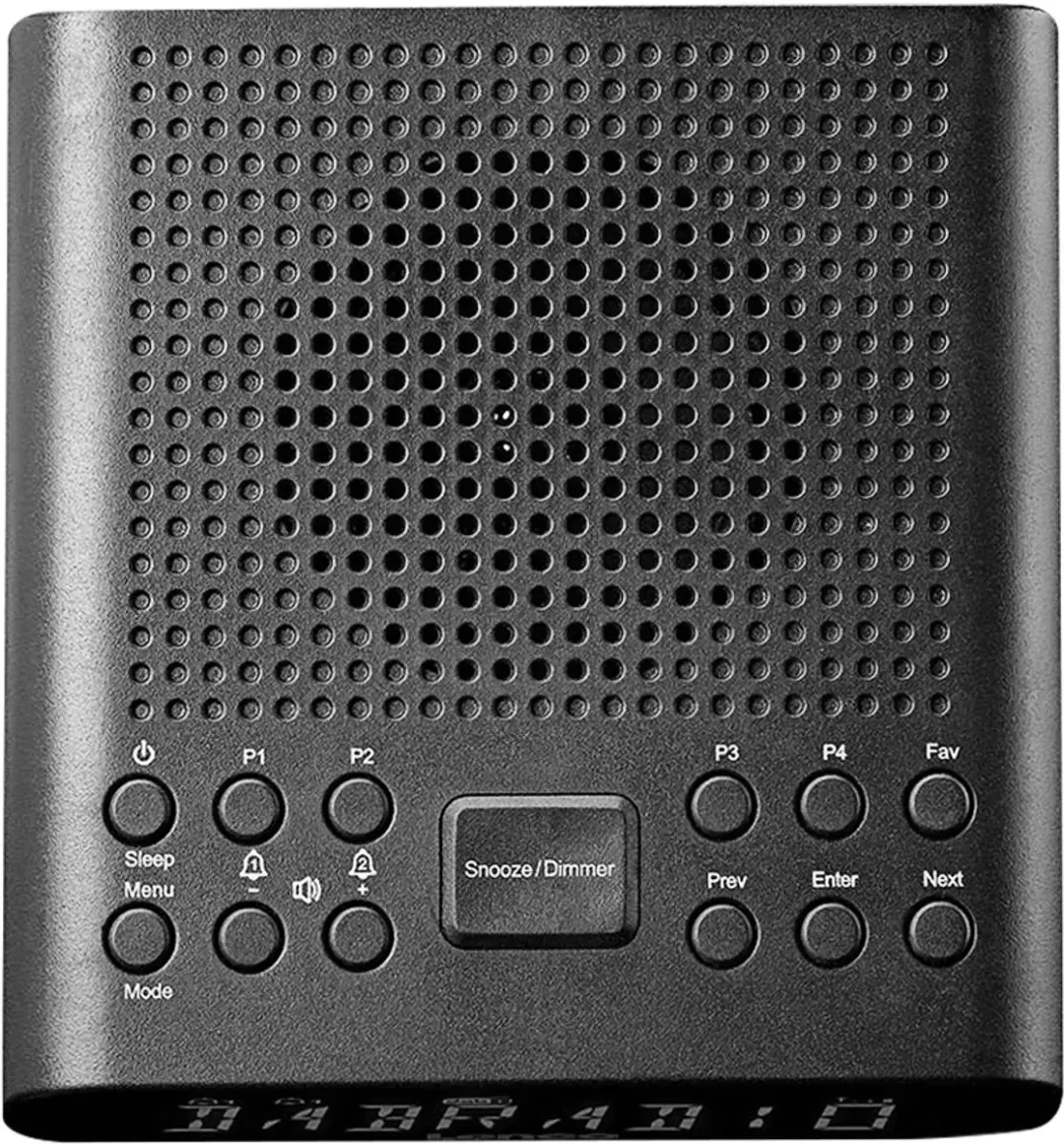 Lenco CR-606BK Wekkerradio - DAB/FM - Bluetooth - Zwart - afbeelding 6 van 6