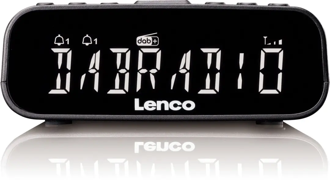 Lenco CR-606BK Wekkerradio - DAB/FM - Bluetooth - Zwart