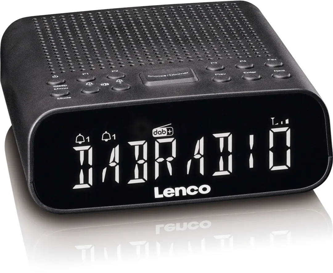 Lenco CR-606BK Wekkerradio