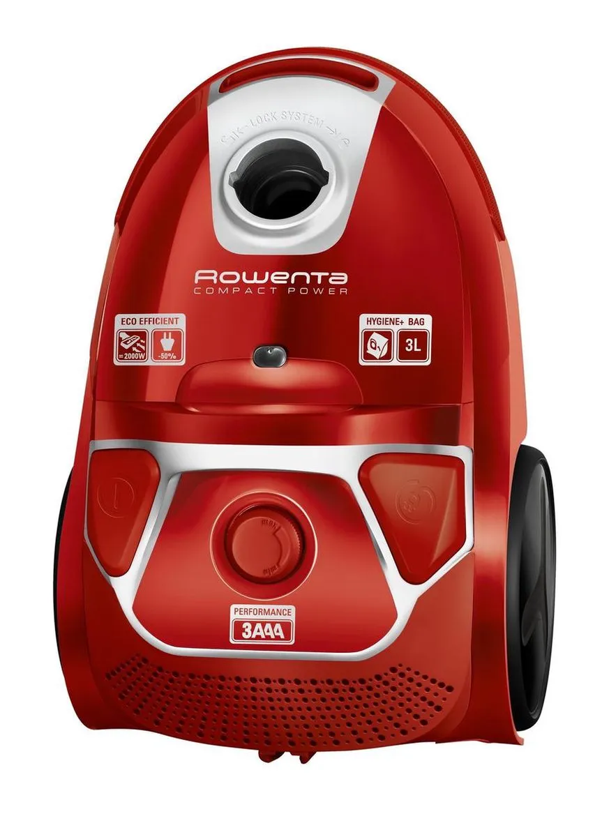Rowenta Compact Power RO3953 Stofzuiger - 900W - 3L - Rood - afbeelding 4 van 6