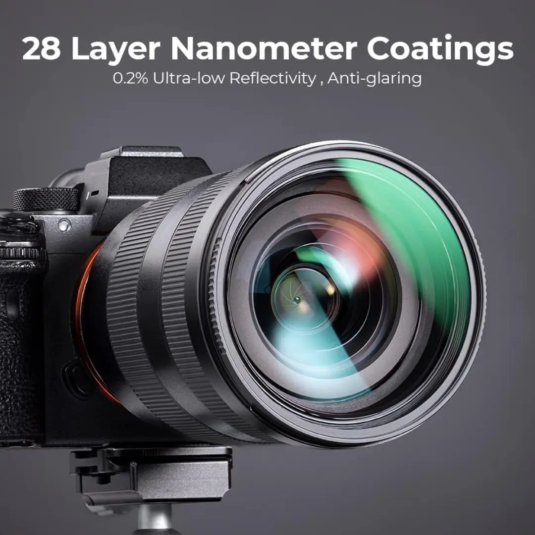 K&F Concept 112mm Nano-X HD MRC UV Filter - Zwart