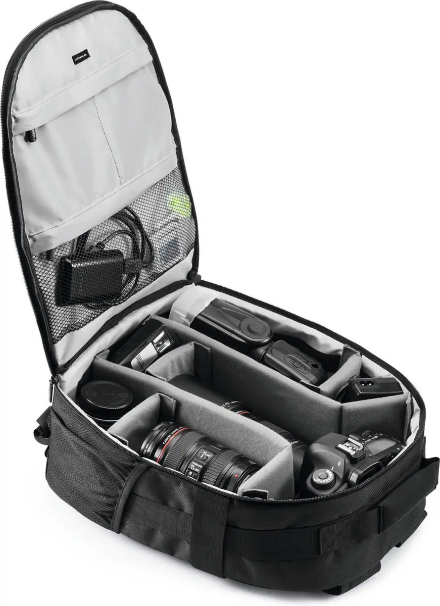 Cullmann Panama Backpack 400 Rugtas - M - 2 Lenzen - Zwart