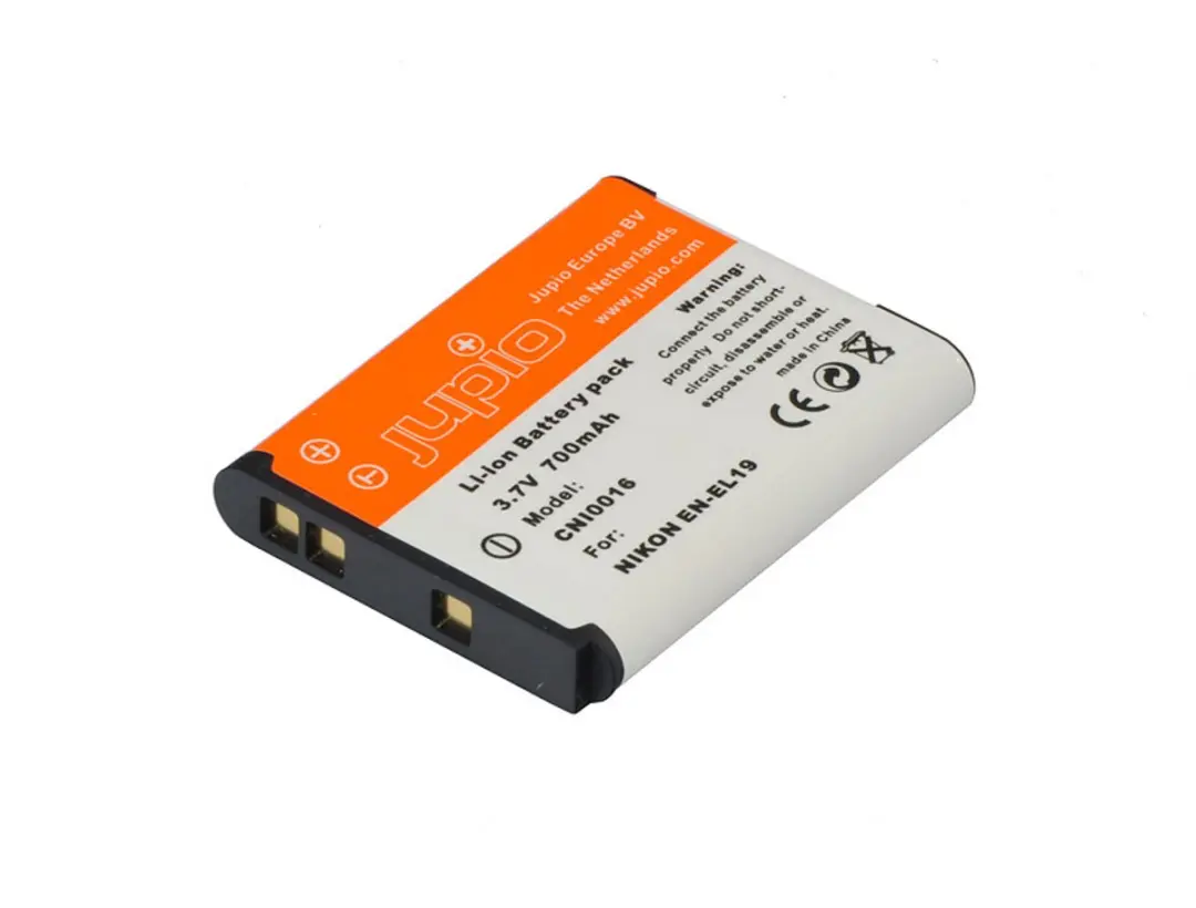 Jupio EN-EL19 Accu 700mAh - Compactcamera