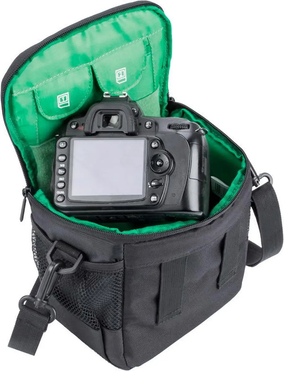 RivaCase 7420 SLR Schoudertas - 1 Lens - Zwart - afbeelding 5 van 6