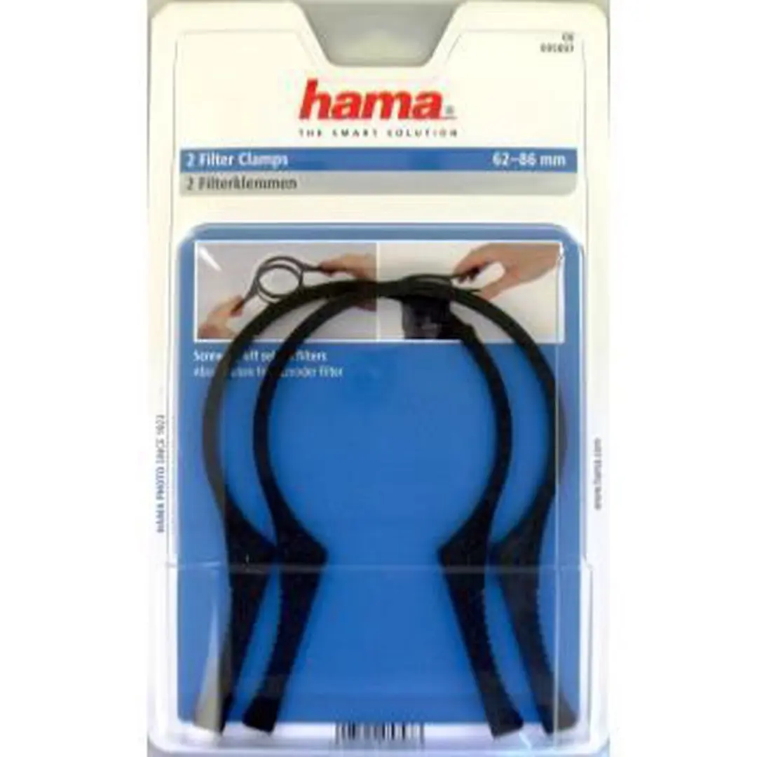 Hama Filterclamp 2X 5897 - 86mm - Wit
