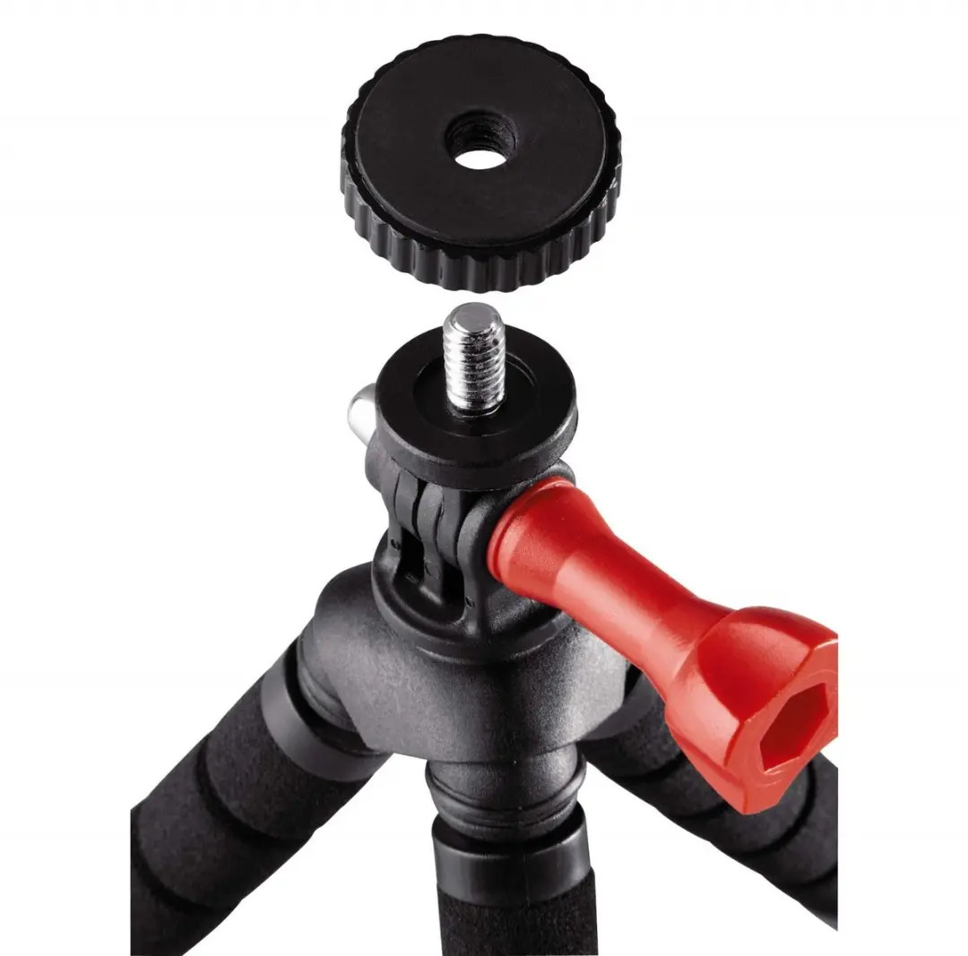 Hama Mini-statief Flex 2in1 00004557 - 14cm - Zwart